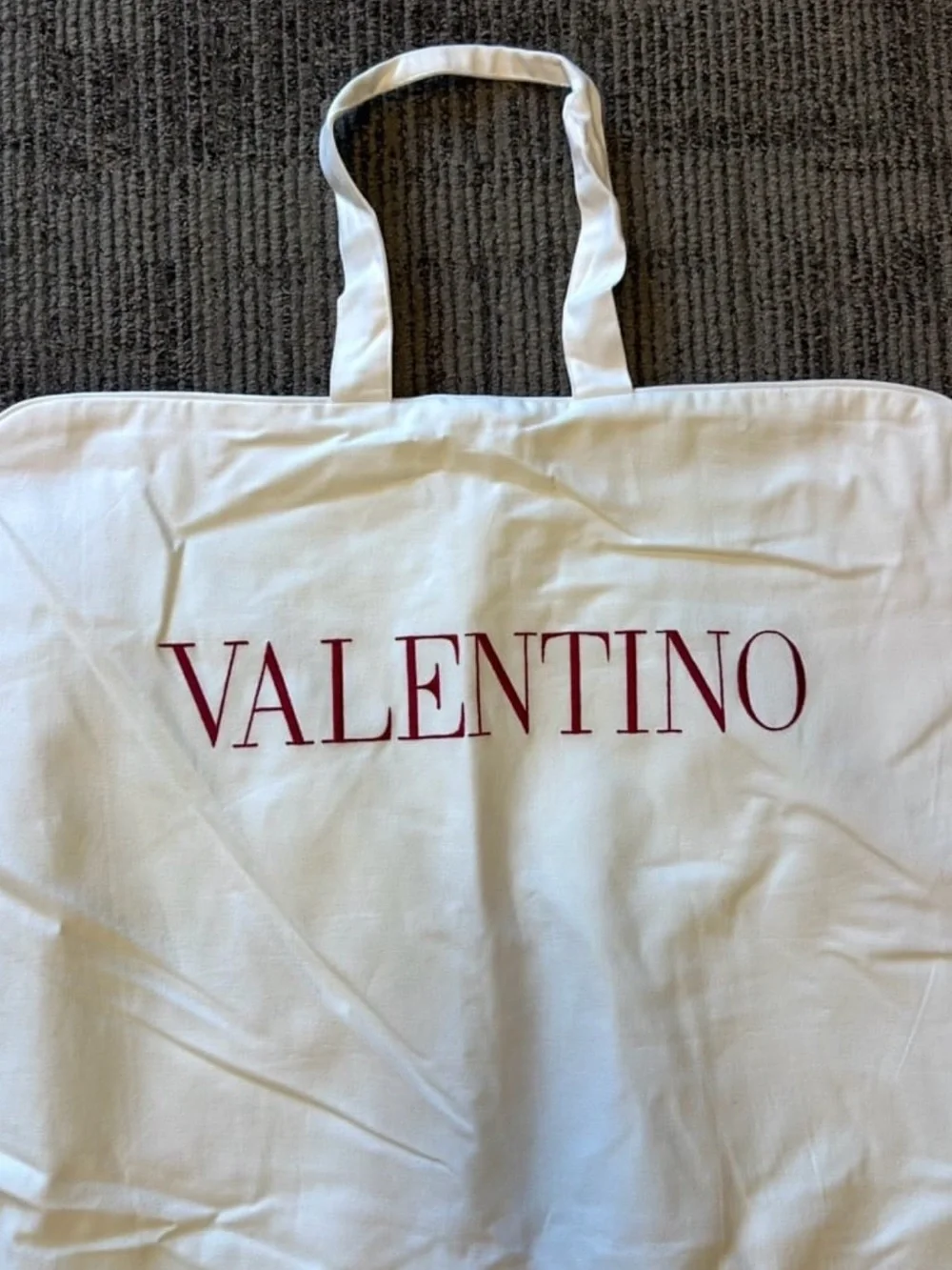 Valentino Garment Travel/Storage Bag • Double handle